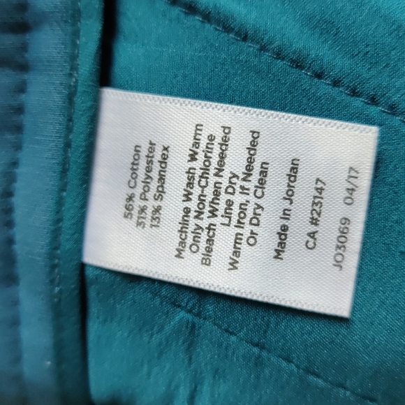 Talbots Dark Green Women's Trouser Pants Size 6P. - Picture 12 of 13